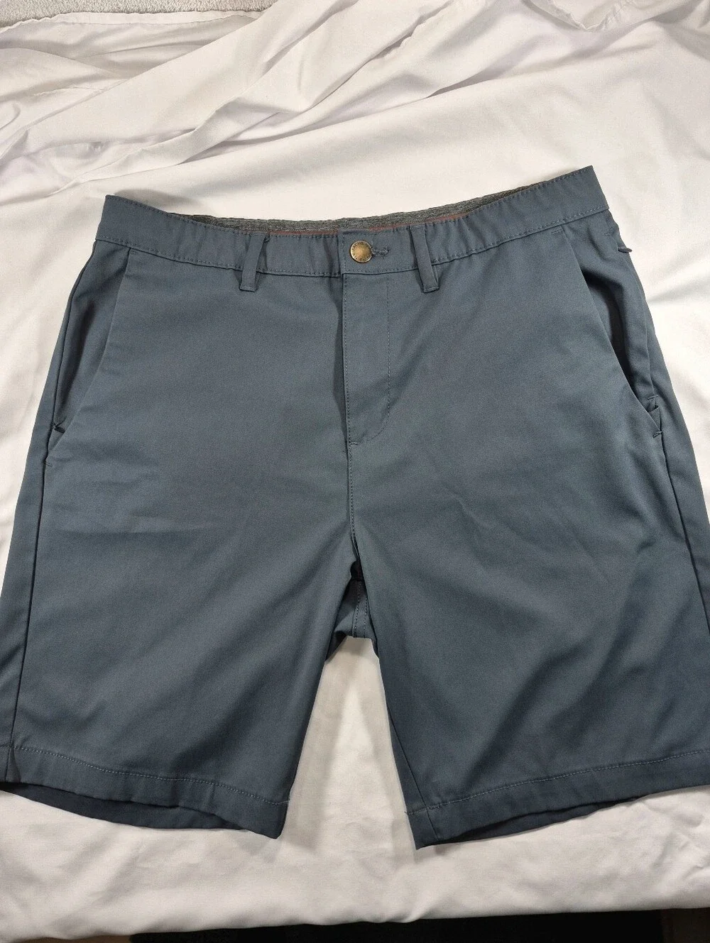 Jachs NY Men's Performance Tech Stretch Shorts Gray 34W Golf Classic Resort Wear